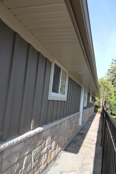 Your side and private entrance