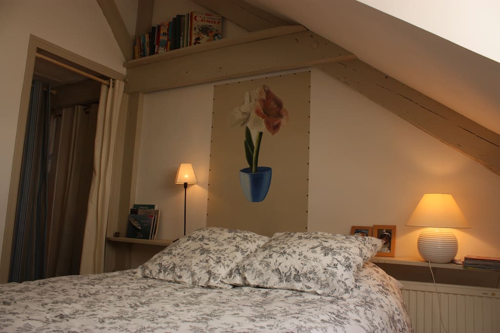 chambre au calme et très cosy sans vis à vis