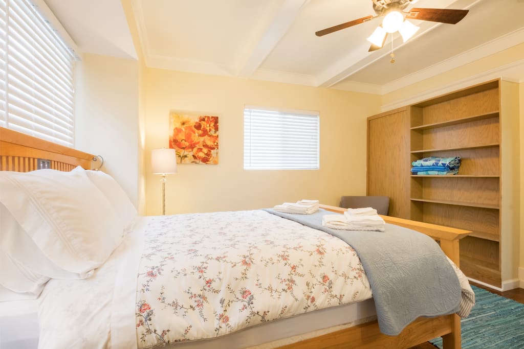 Lots of storage space and complimentary beach towels