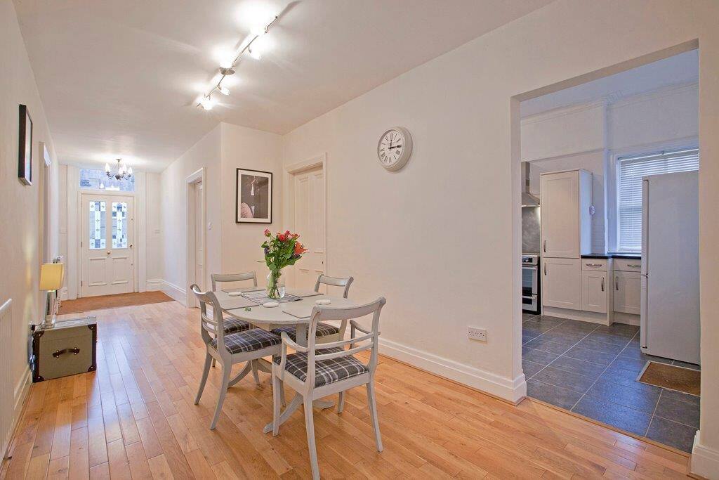 Dining area off kitchen