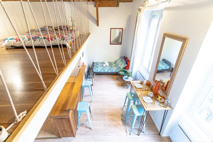 Joli Studio Rénové Saxe Gambetta - Lyon
