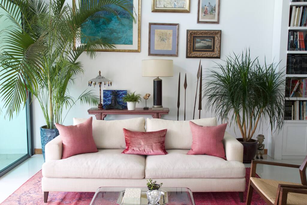 Living room detail.