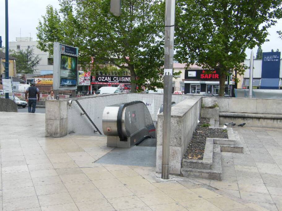 métro 500m