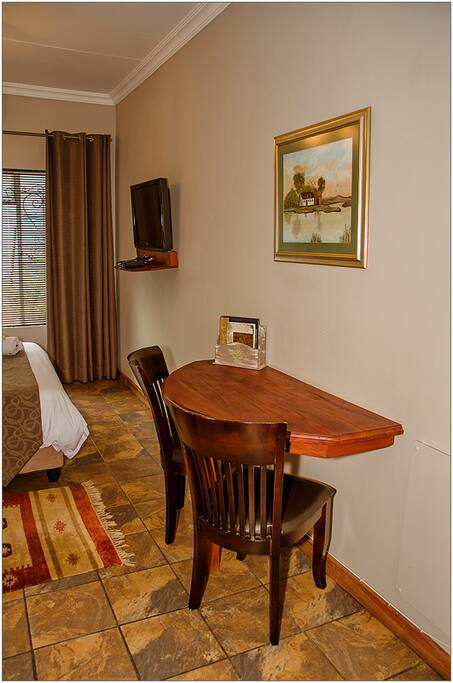 Desk area