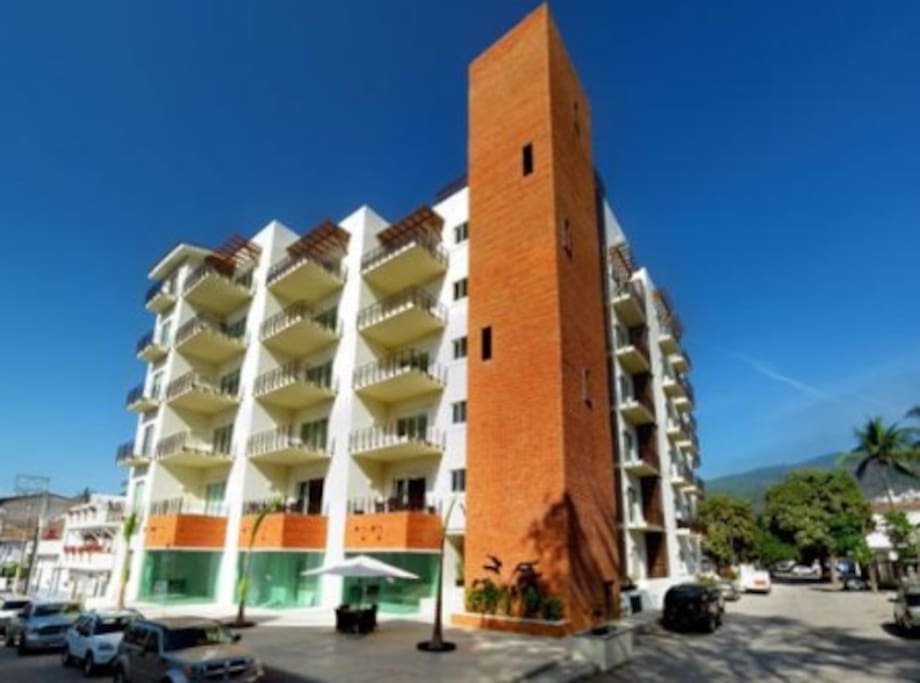 Building from outside