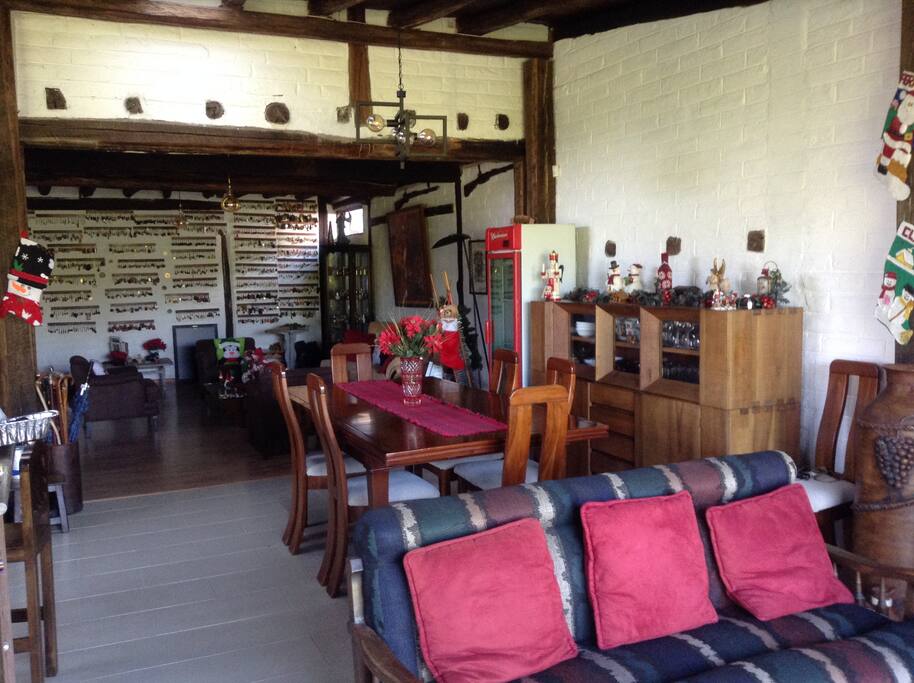 Área comunal de la casa