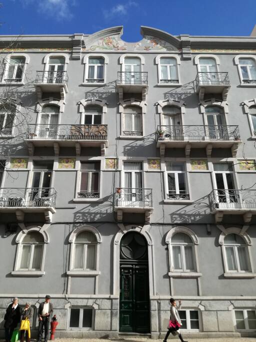 The building