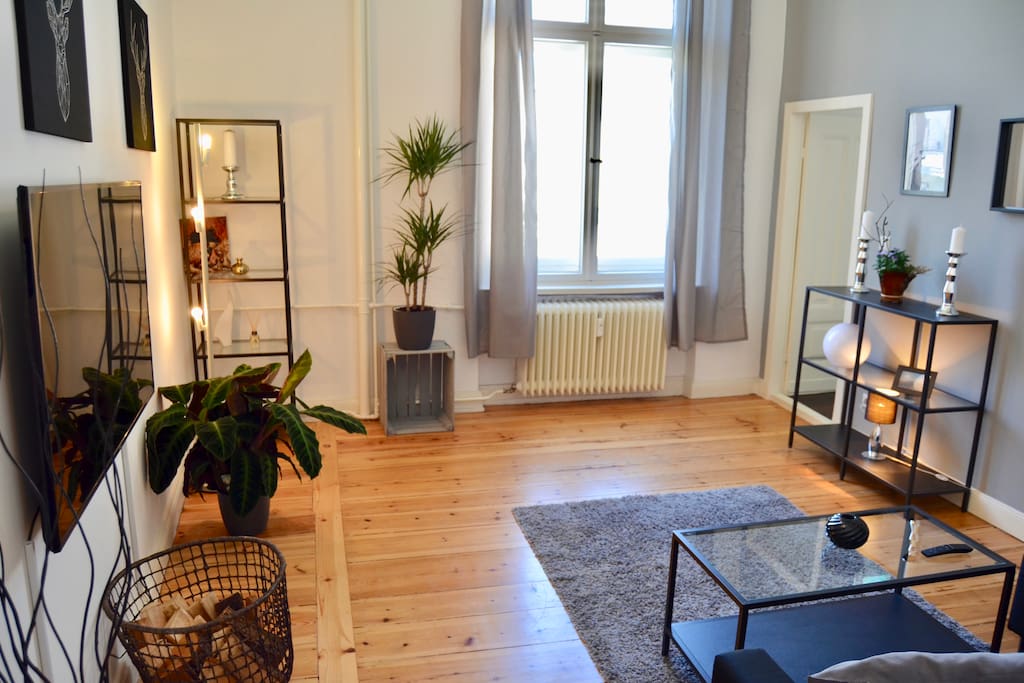 Bright and cozy living space
