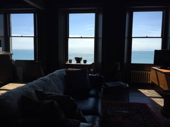 Eclectic decadence. And a breathtaking view.