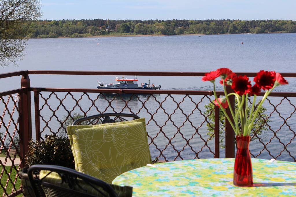 Terrasse mit Müritzblick