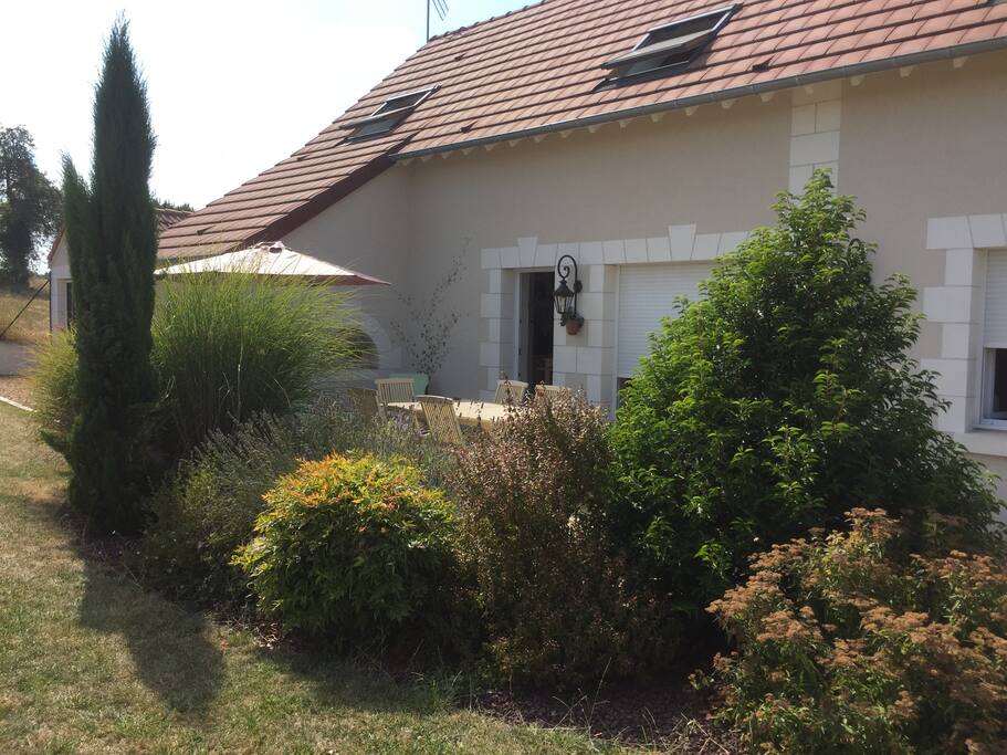 jardin et 1ère terrasse