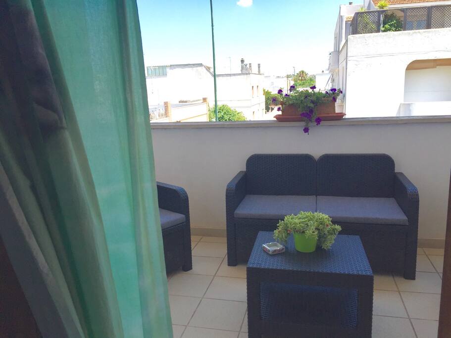 Front terrace