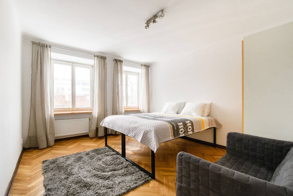 Sypialnia nr 2 ( 1 double bed or 2 single beds)