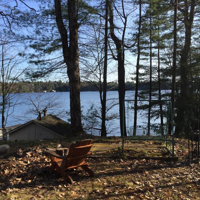 View from cottage