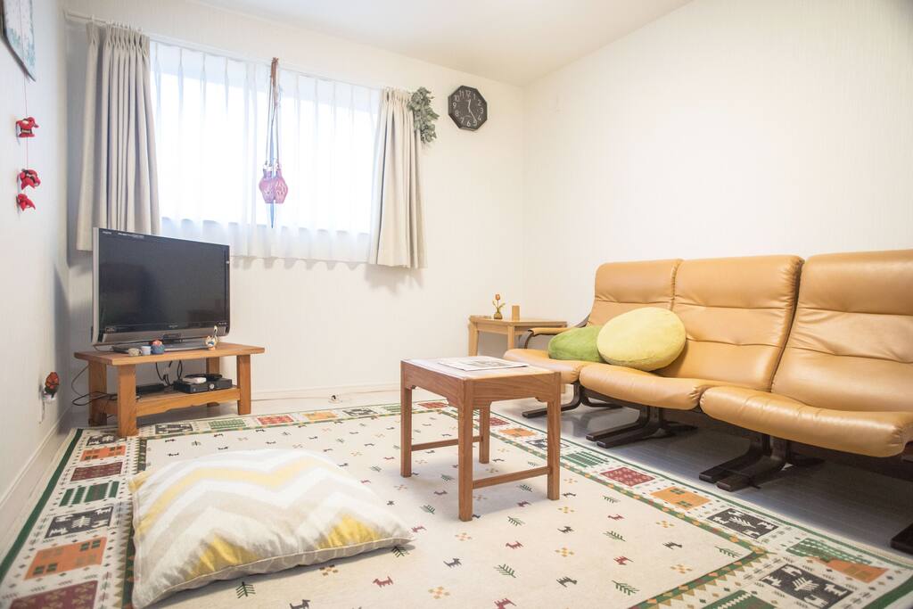 一階リビング/living on the 1st floor
