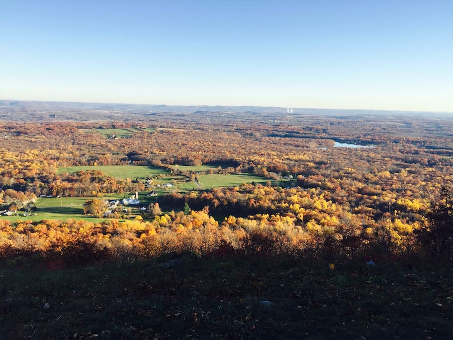 Hike a section of the Appalachian Trail only 5.5 miles from the house. Fox Gap Rd. entrance off of hwy 191. There are several entrances to the trail in PA, also one near the Delaware Water Gap.