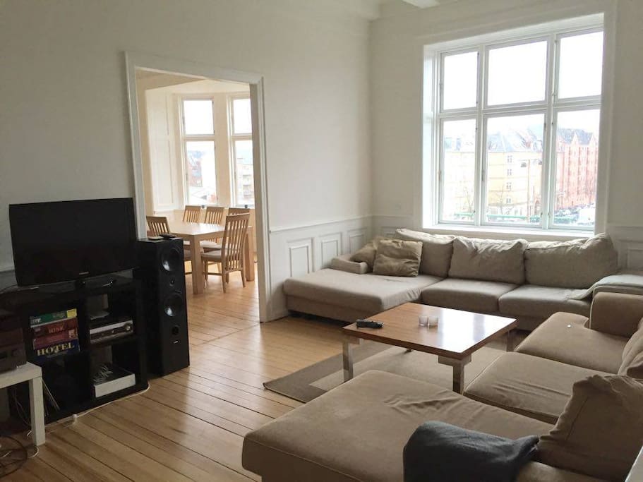 our living rooms- open to you :)