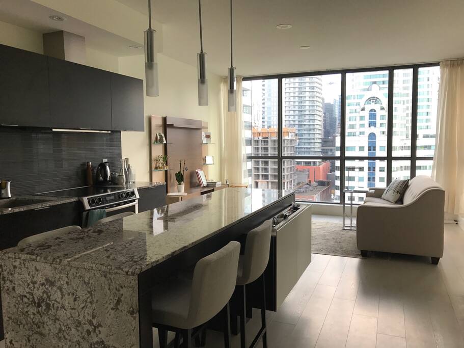 Kitchen & living room