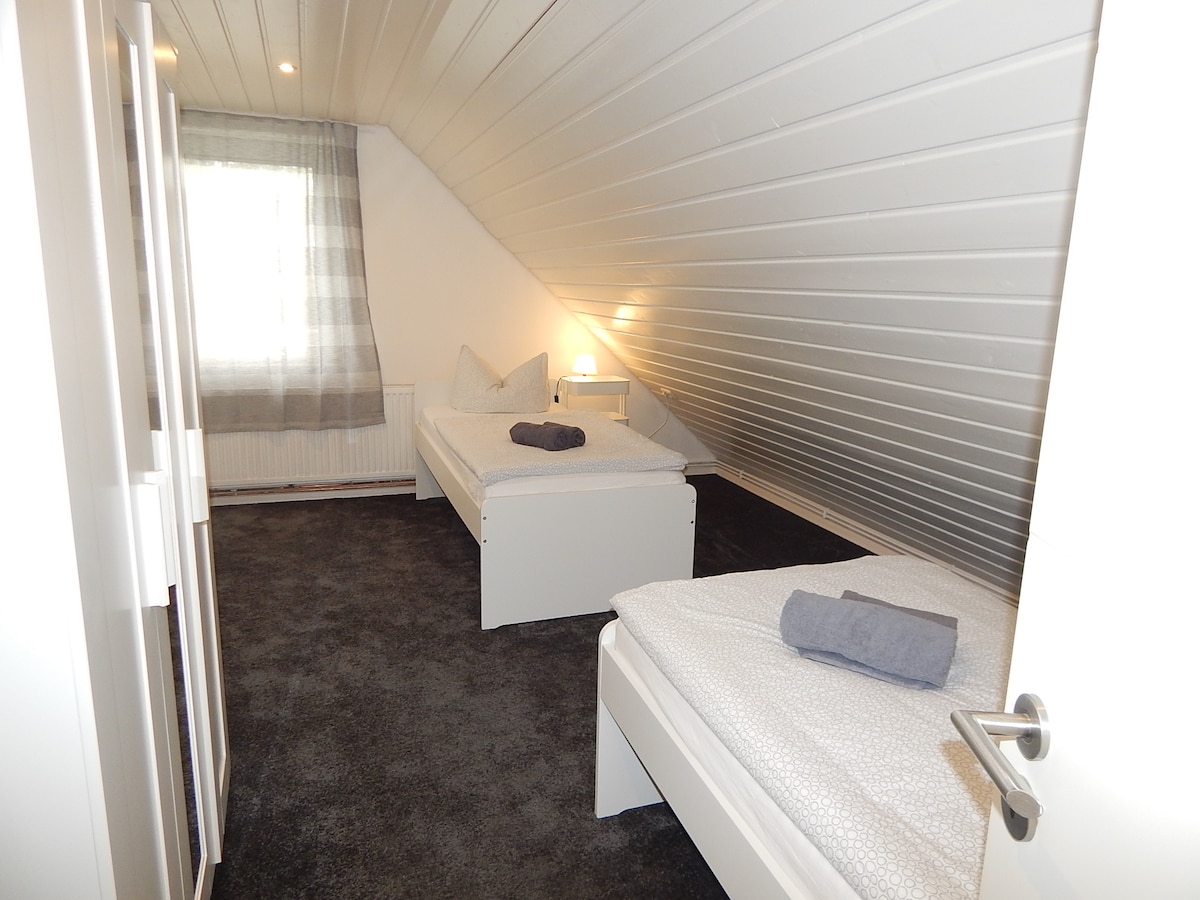 Slaapkamer 2 bedden apart of samen
