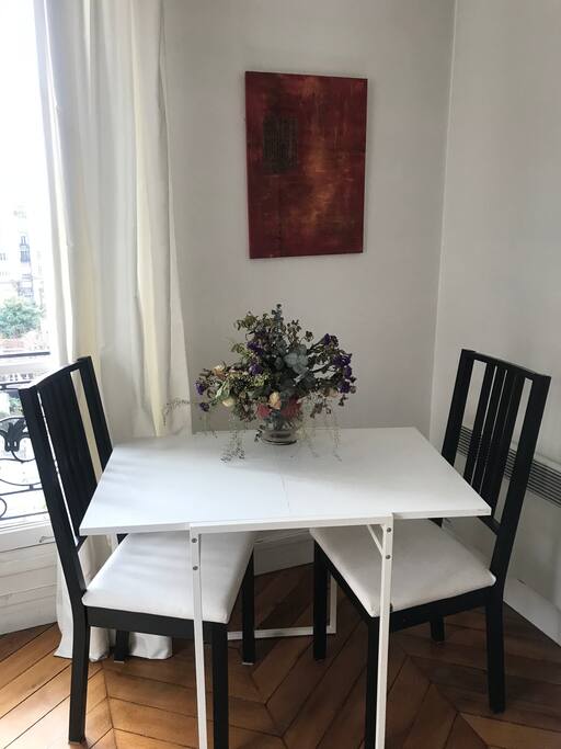 Romantic dinner space