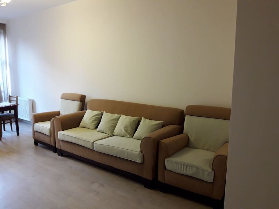 Living Room + Kitchen