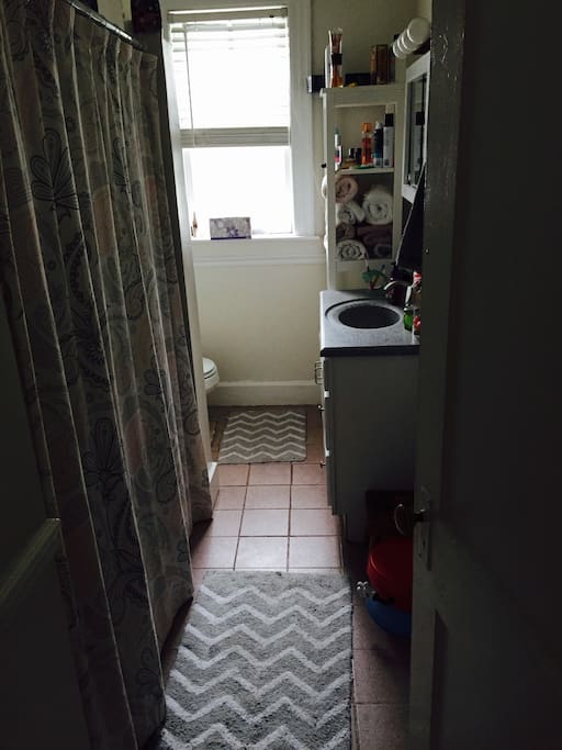 Shared bathroom.