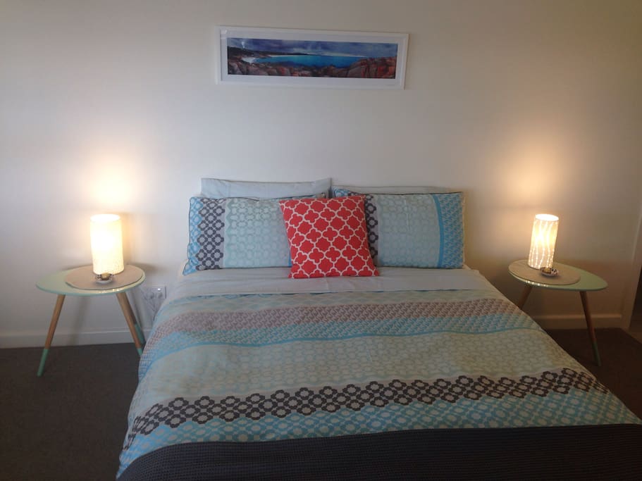 Retire in comfortable Queen bed