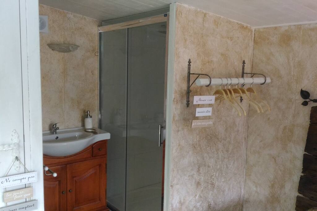 Espace douche