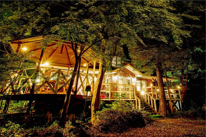 Private hot-spring Villa in Nasu