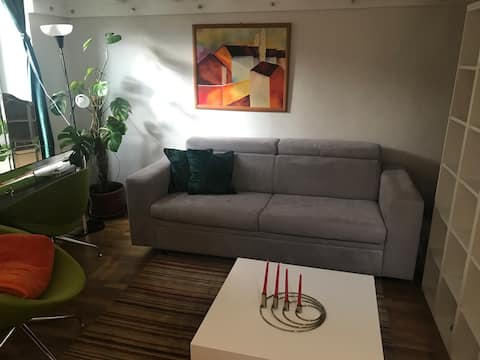 An apartment with separate entrance at town centre