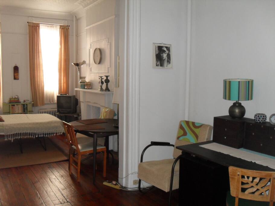 View from the Adjoining room into Bedroom.