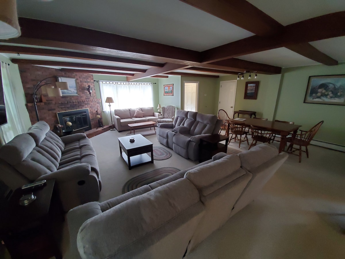 Living Room and Dining Room