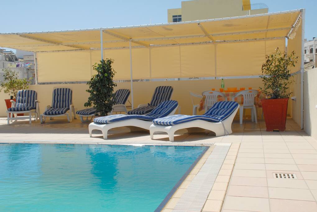 Pool and Deck Area