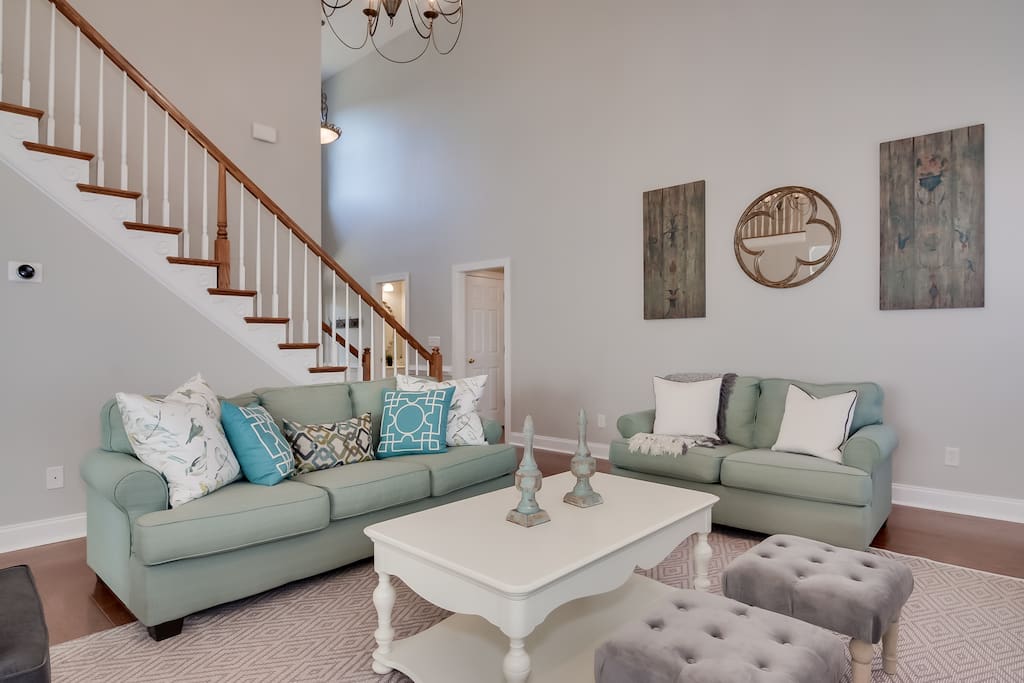 Relax in the 2-story Great Room