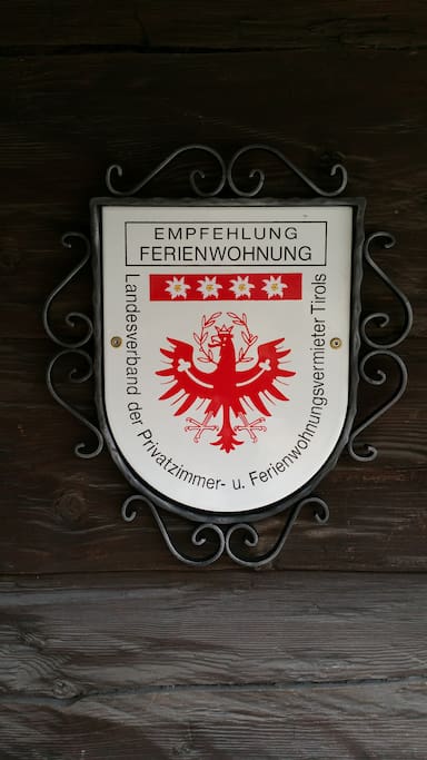 Qualitätssiegel
4 Edelweiß (höchste Auszeichnung des Privatvermieterverbandes Tirol)