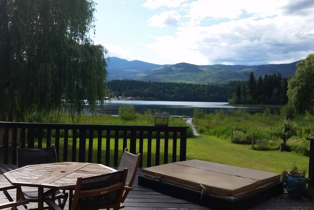 View from the back deck.