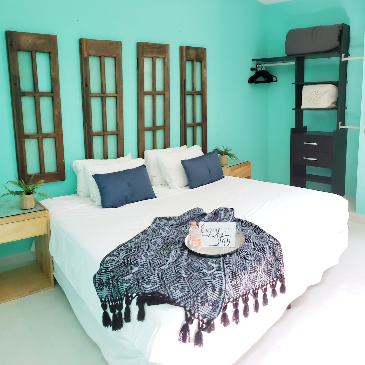 特大号双人床卧室