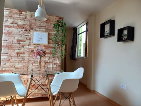 Centrally located, private and close to the airport