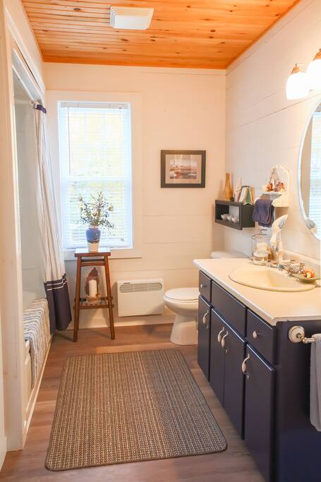 En suite bathroom from master