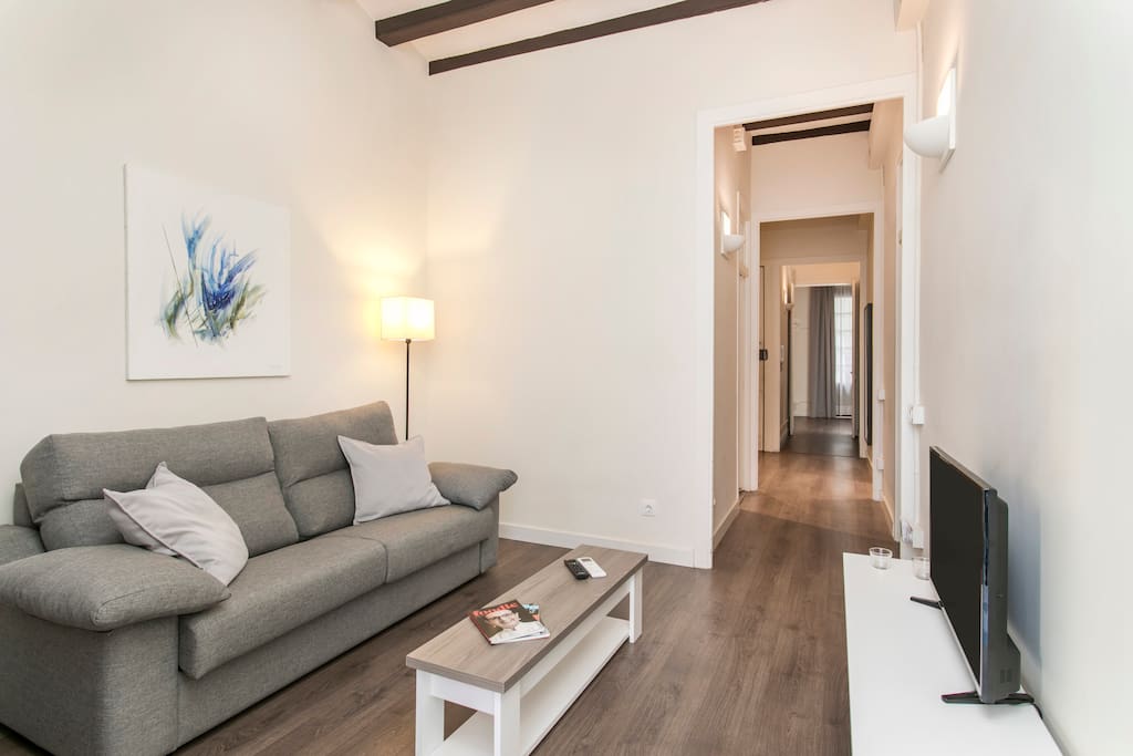 Cozy and spacious living room