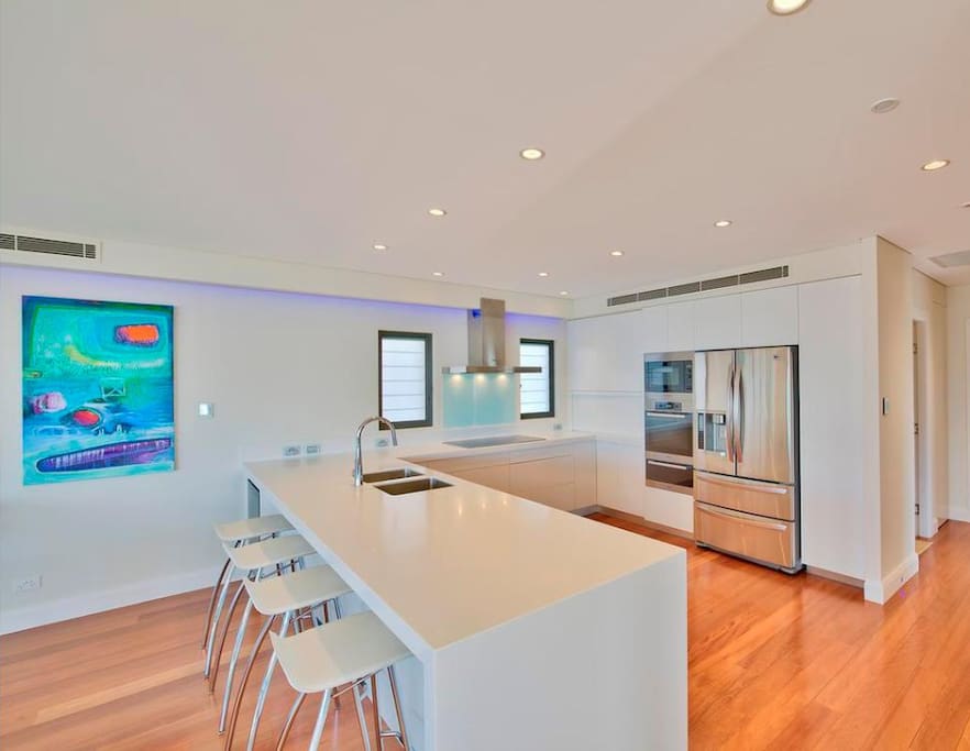Upstairs kitchen