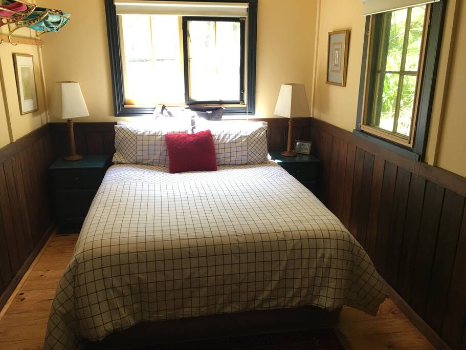 Light filled bedroom, Stringer's Cottage