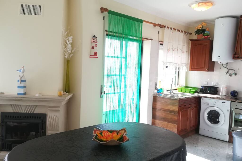 Sala com cozinha