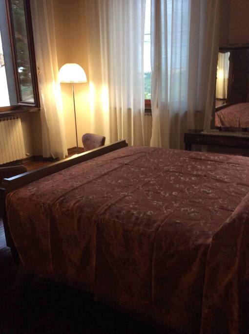 Big bedroom with king size bed