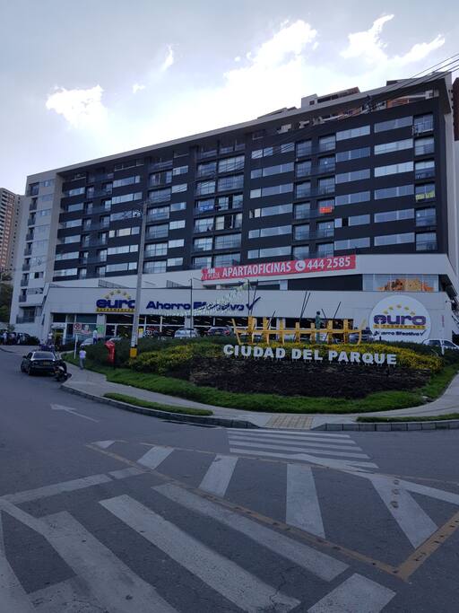 the building