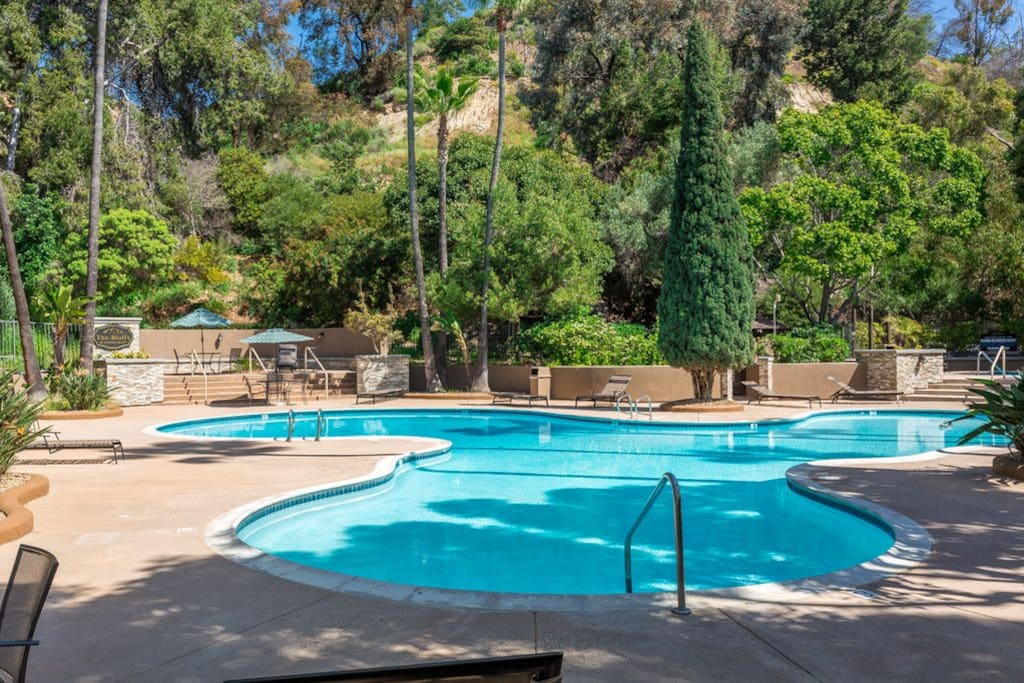 Large Pool on property