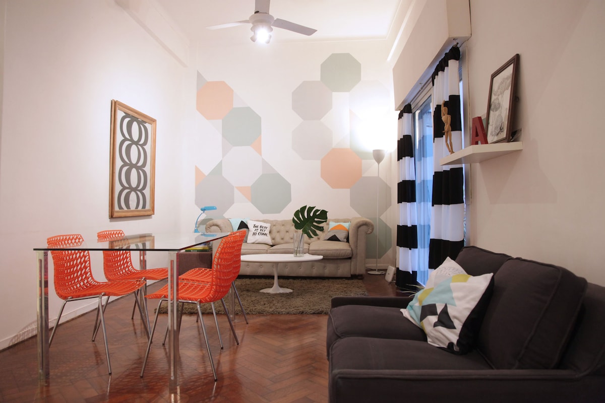 Departamento de 2 ambientes con patio