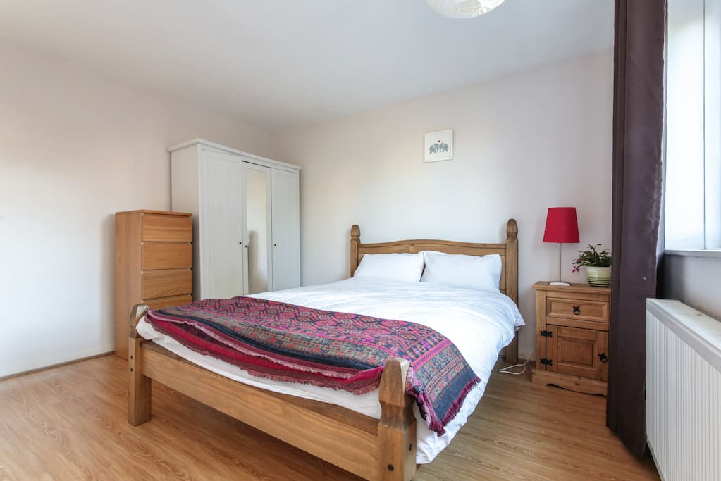 Spacious bedroom