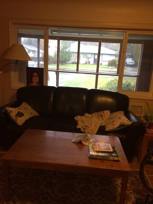 Cozy couch area