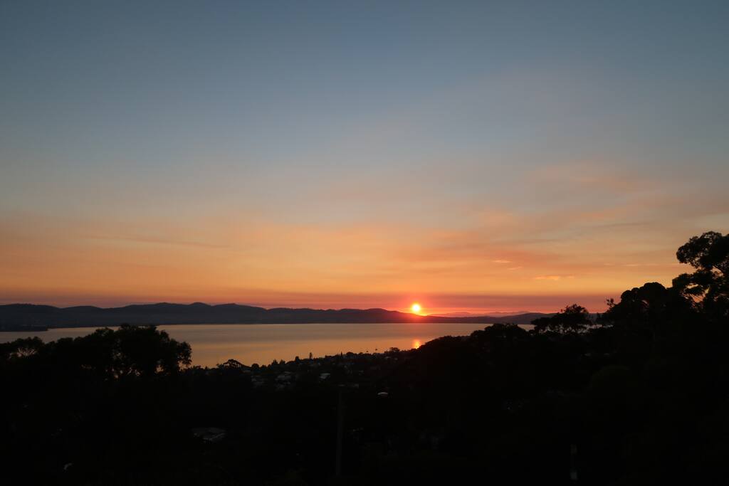The view on the balcony
